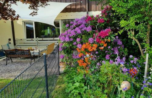 Ferienwohnung mit Garten und Bergblick - Foto 40