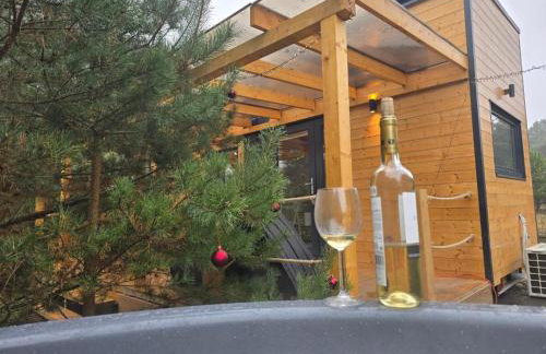 Oaza Święty Spokój - Tiny House z Balią i Jacuzzi przy rzece Narew - Foto 20