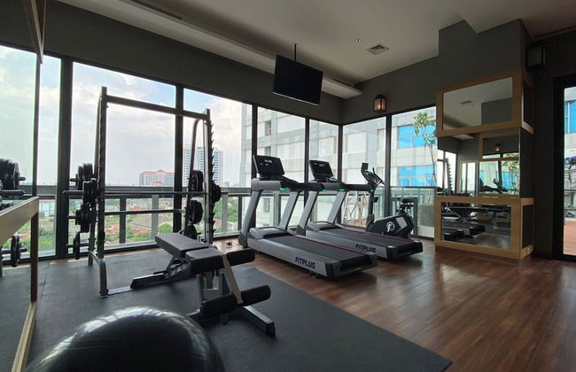 Modern and New 1BR across LRT Station Samara Suites Apartment - Foto 19