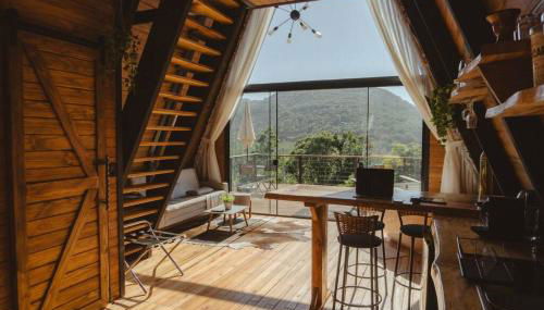 Cabana romântica com hidromassagem próx ao centro. - Foto 4