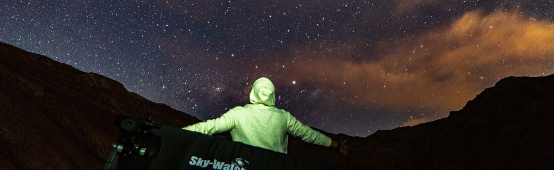 Observación de estrellas en el valle del Elqui