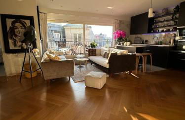 Beautiful apartment terrace Invalides and fireplace - Foto 39