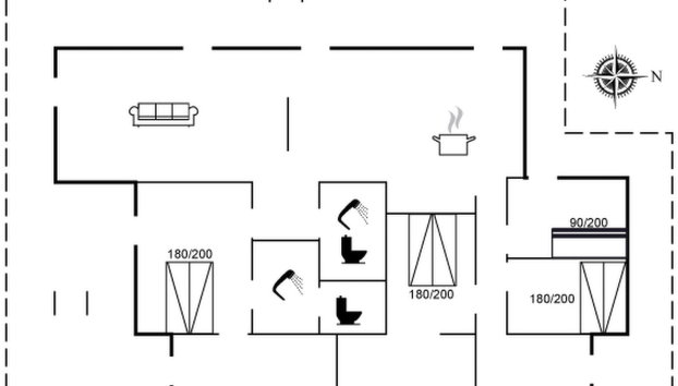 "Osfried" - 900m from the sea - Photo 2, Floorplan