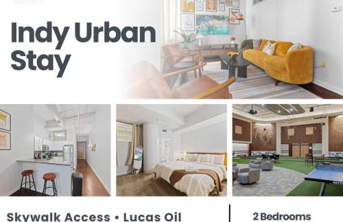 Downtown Indy 2BR - Stadium, Convention - Arcade Games - Skywalk - Foto 2