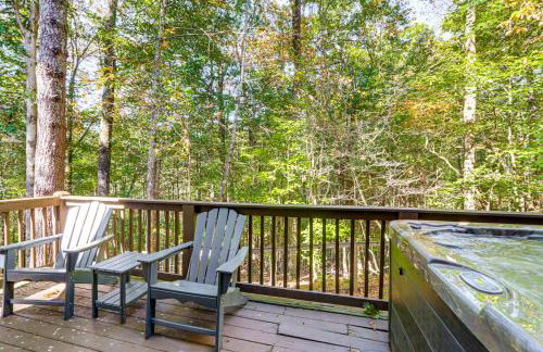 Blue Ridge Cabin with Hot Tub, Fire Pit, and Game Room - Photo 32