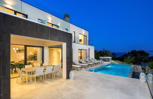 Villa Aristea with sea view, jacuzzi and infinity pool - Foto 27