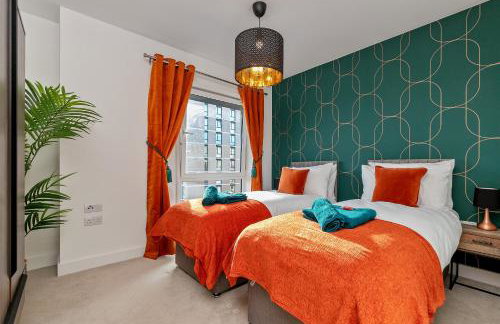 Luxury Apartment-Free Parking-Central Location-Close To Airport, Station & Centre - Foto 7