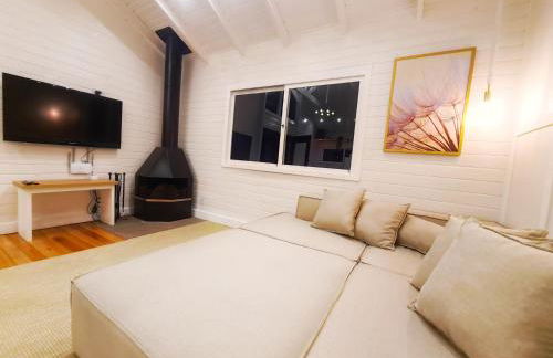 Cabana Alpaca - Banheira, Lareira e Tranquilidade - Foto 21