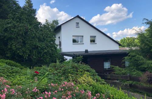 Ferienwohnung am Wald mit Garten & Hot-Tub & Alpakas - Foto 1