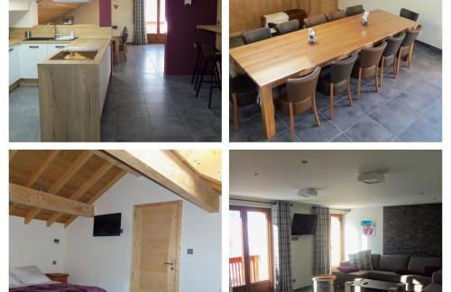 Chalet Beausoleil 4 étoiles - jacuzzi - au pied des pistes - domaine les sybelles - Photo 17