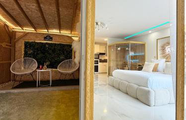 Private suite with jacuzzi sauna and garden - Foto 14