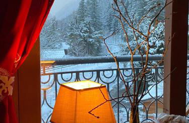 Happy Moose - Cosy Mont Blanc View apartment with sauna - Photo 1