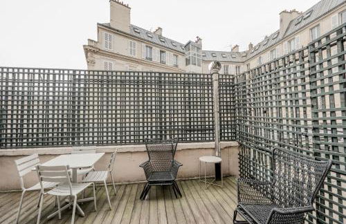 AC 3bds Apt with arc de triomphe view & terrace - Foto 45
