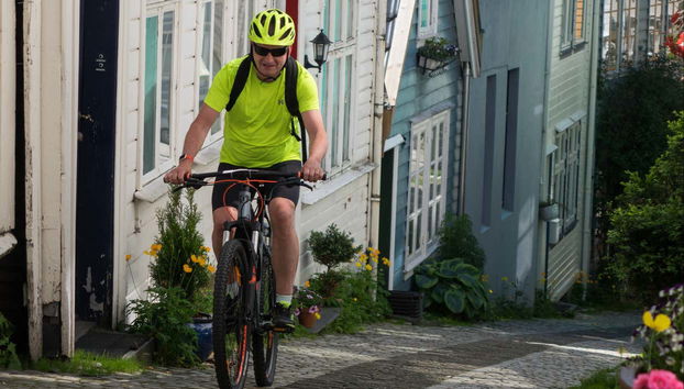 Bergen a colpi di pedali