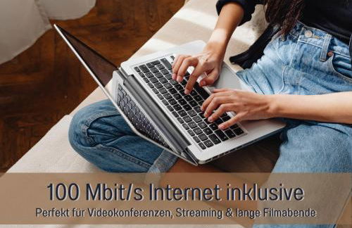 Ferienhaus Höckelheim - FeWo Blaue Lagune - neu, modern & geräumig - 100 qm - 3 Schlafzimmer - bis 6 Gäste, Babies reisen gratis - Garten, Grill & Terrasse - Fußbodenheizung - Smart-TV - Küche mit Backofen, Spülmaschine & Toaster - nahe Göttingen - Foto 26