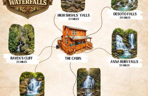 Cozy North GA Cabin 3BR3BA, Fire Pit & Game Rm - Foto 48