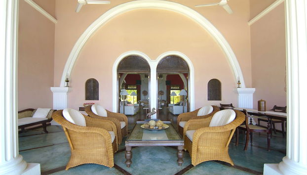 Zona de estar del vestíbulo