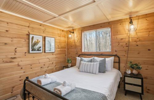 Dog-Friendly A-Frame with Hot Tub and Firepit - Foto 41