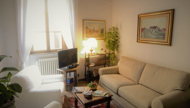 Coin salon dans le hall