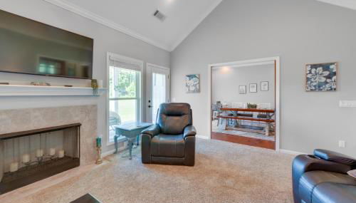 Family-Friendly Abbeville Home with Fire Pit and Games - Foto 5