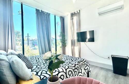 LA Modern Street View Glass Window 2BR - Foto 30