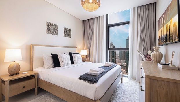 Sky High Ocean View Opposite Dubai Mall - Foto 3, Habitación