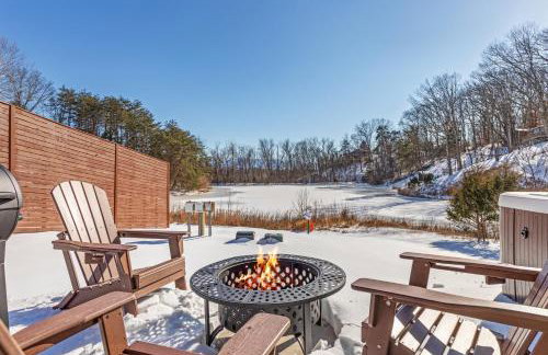 Lake Haus Cabin - Hot Tub, Sauna, Lake View, Wi-Fi - Photo 54