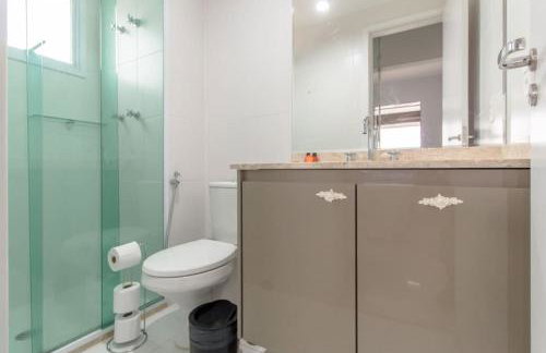 Flat sensacional 5 pessoas em condomínio moderno 2 suites climatizados - Foto 19
