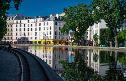 APPARTEMENT CHALEUREUX ARTISTIQUE QUARTIER GARE DU NORD - GARE DE L'EST et GRANDS BOULEVARDS - Foto 5