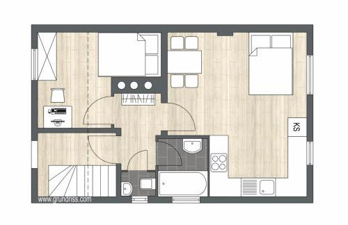 AyCatcherHomes - Sirius Boutique Apt 2BR Old Town Marburg - Foto 5