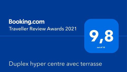 DUPLEX 52m2 hyper centre, petite TERRASSE exposée Sud - Foto 3