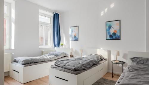 XXL Apartments - Große Gruppen - 3-4 Zimmer - WiFi - Nähe Leipzig - Foto 2, towels