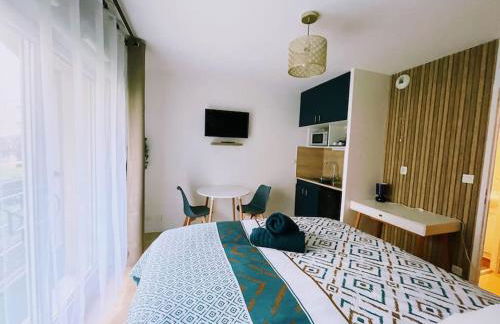 Studio entre Disneyland & Paris proche lacs - Foto 2