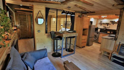 Studio du Coin - Vue montagne, au calme, Terrasse - AravisTour - Foto 5