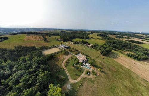 Logement entier de charme, gite équestre GERS Flamarens - Foto 41