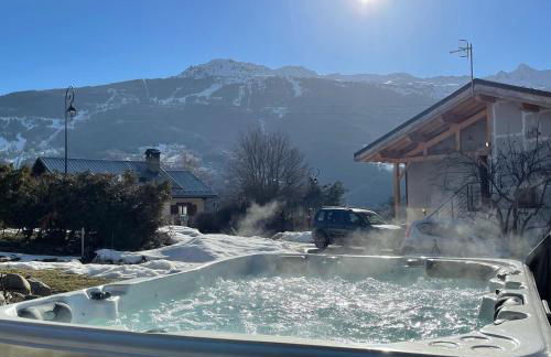 Entire Chalet Salamo 11 plus 1 Les Arcs Paradiski Jacuzzi - Photo 7