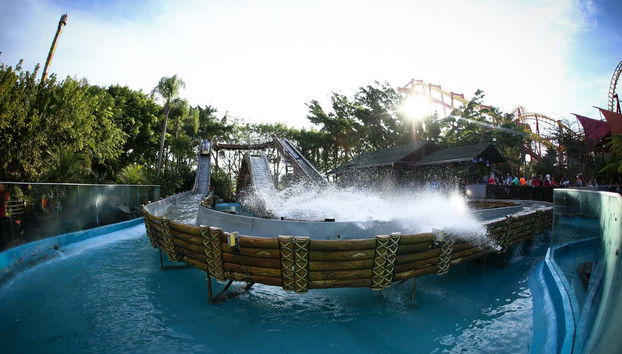 One of the water attractions at Beto Carrero World
