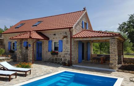 Family friendly house with a swimming pool Puljane, Krka - 11688 - Foto 1