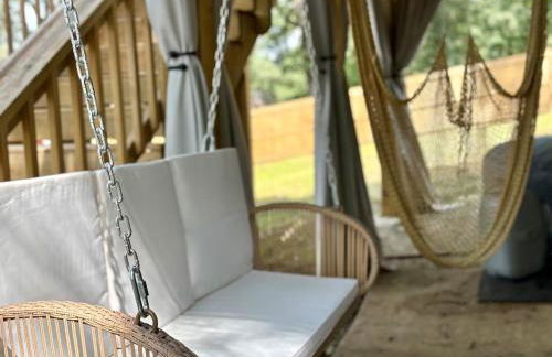 Family A-Frame, HotTub, FirePit, ClimbingWall, EVCharger, & More - Photo 62