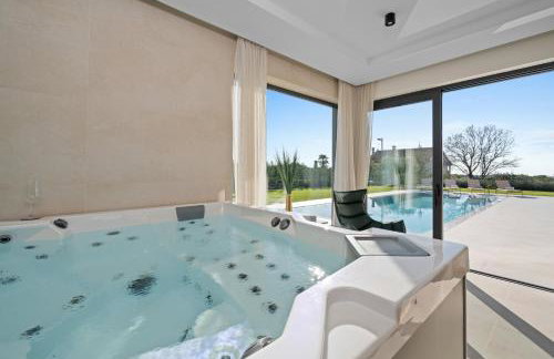 Villa Asmoa for 8 people near Porec with 45 m2 heated pool, wellness & sea view - Foto 11