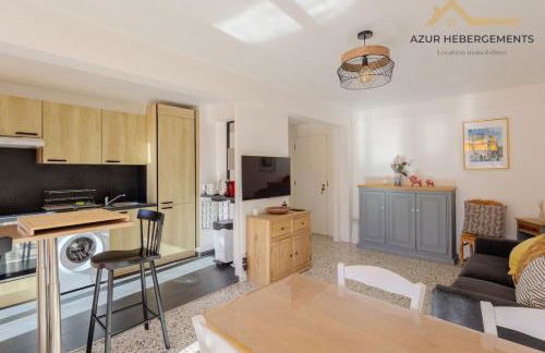 Cagnes Centre 4 pers, terrasse parking - Foto 19