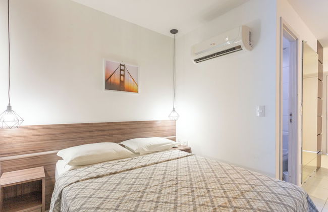 Lindo Flat no Beach Class Santa Maria em Boa Viagem - Foto 31