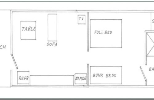 The Colorado Spruce Cabin #15 at Blue Spruce RV Park & Cabins - Foto 6