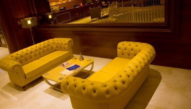 Sitzecke in der Lobby