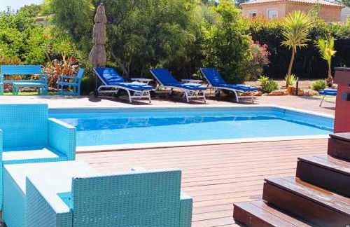 Superbe Villa 5 étoiles Presqu'Île de Giens la Madrague Rita la Villa d'Or vue mer piscine - Foto 9