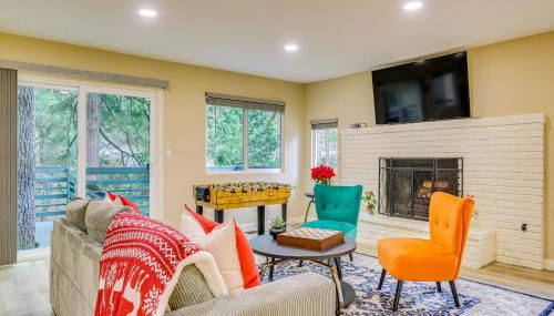 4 Mi to Lake Arrowhead Cabin with Grill and Deck! - Foto 1