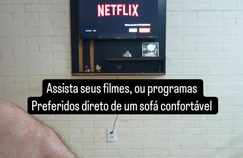 Flat de 2 quartos com AR na área central de GV com conzinha completa-garagem-wifi-Bom p grupos ou familias ou empresas - Foto 12