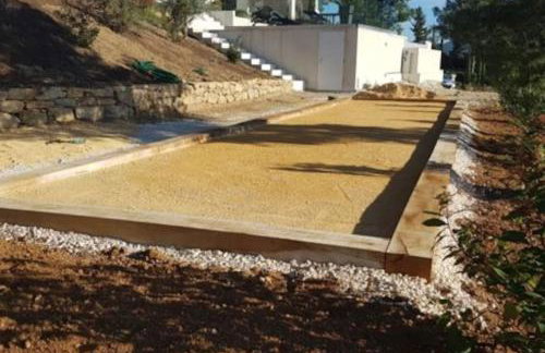 VillaCadière Vue Mer et Vignes Piscine à débordement - Foto 12