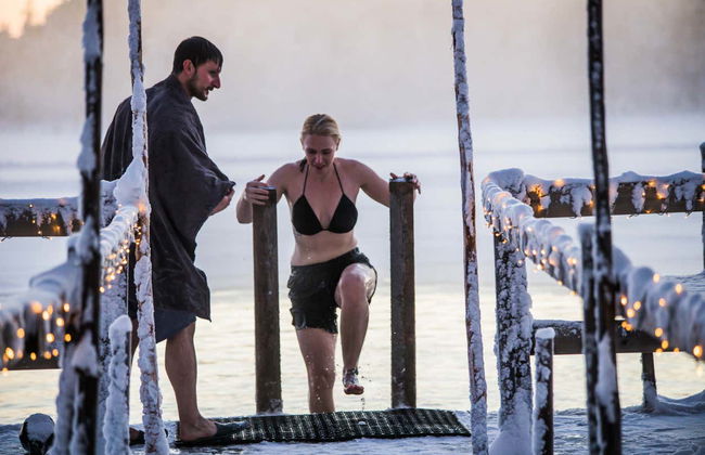 Finnish Sauna, Ice Swimming + Dinner - Photo 14