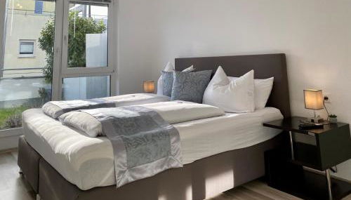 3 Zimmer Apartment in S-Bahn Nähe, 76 qm, max 5 Pers, 30qm Dachterasse, Garage, Internet 1000 MBit - Foto 4